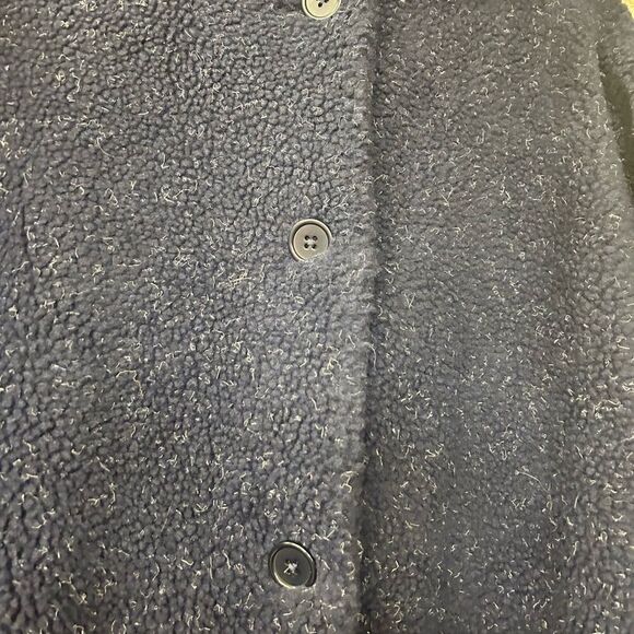 WOMAN wITHIN LADIES 18/20 BLUE WINTER COAT - Picture 2 of 8